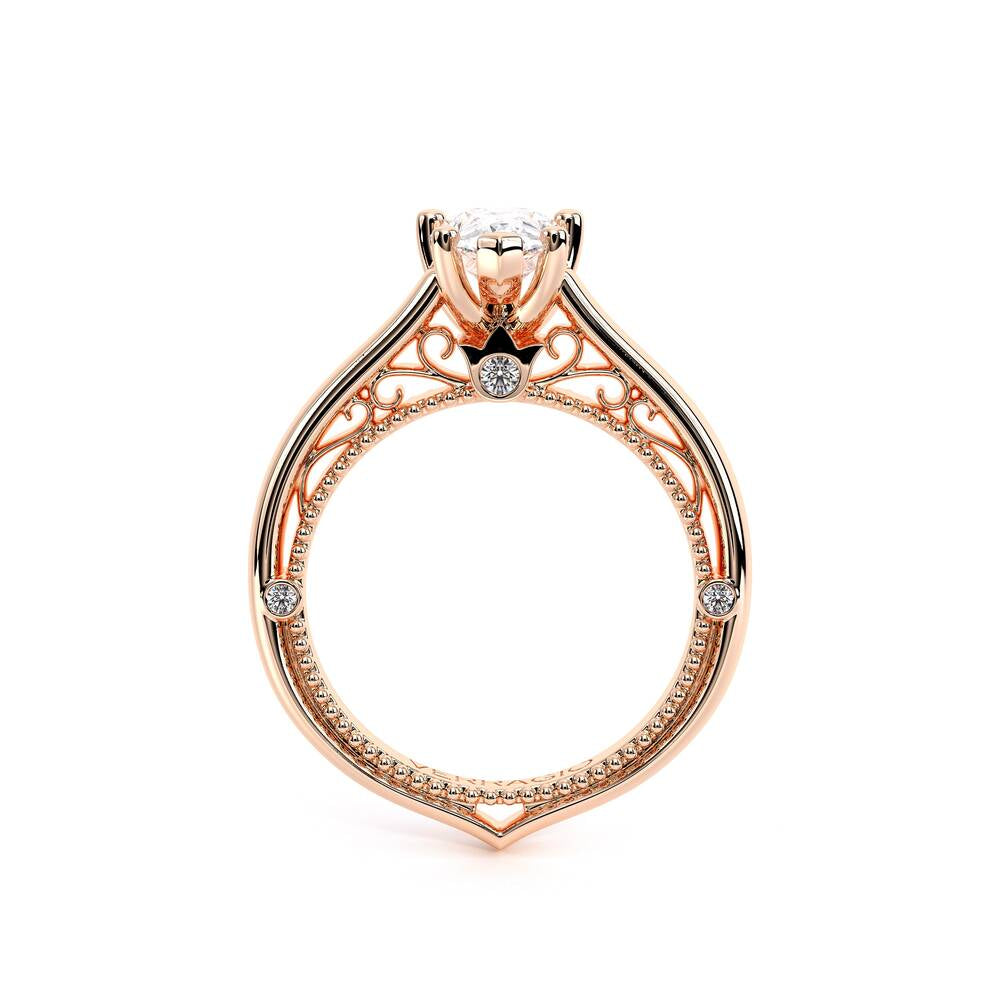 Venetian-5047pear-14k Rose Gold Pear
