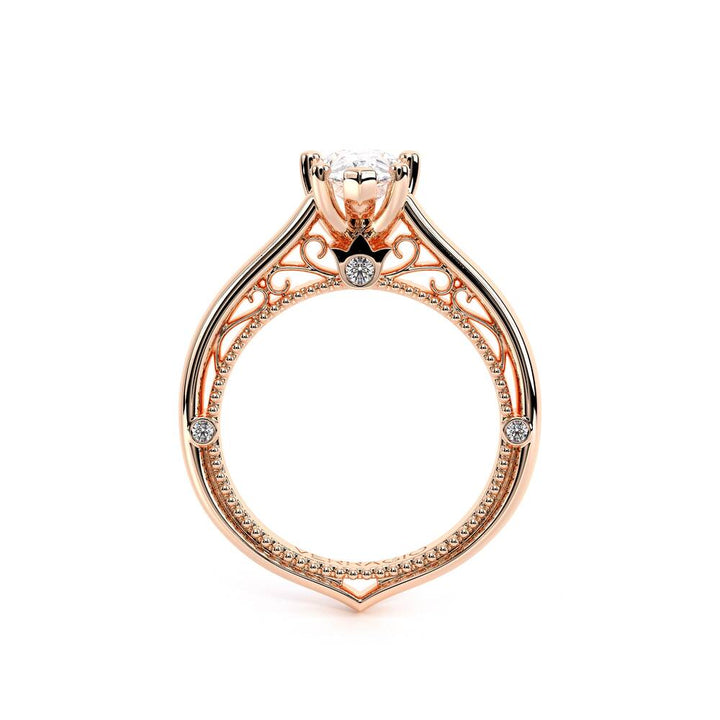 Venetian-5047pear-14k Rose Gold Pear