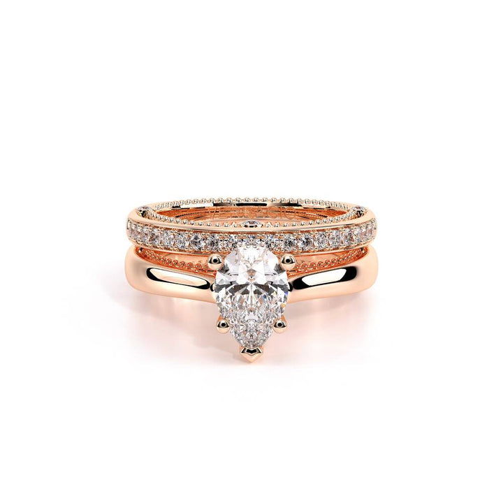 Venetian-5047pear-14k Rose Gold Pear