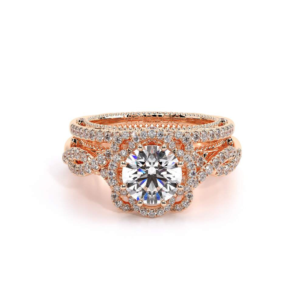 Venetian-5051wsb-14k Rose Gold