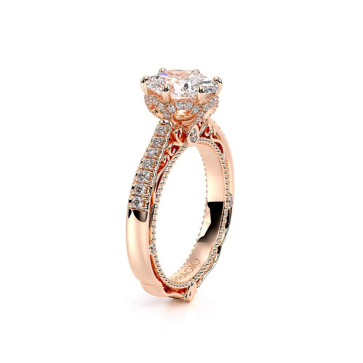 Venetian-5052ov-14k Rose Gold Oval