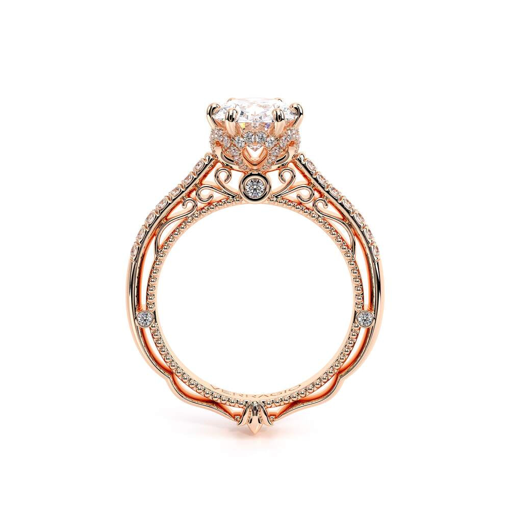 Venetian-5052ov-14k Rose Gold Oval