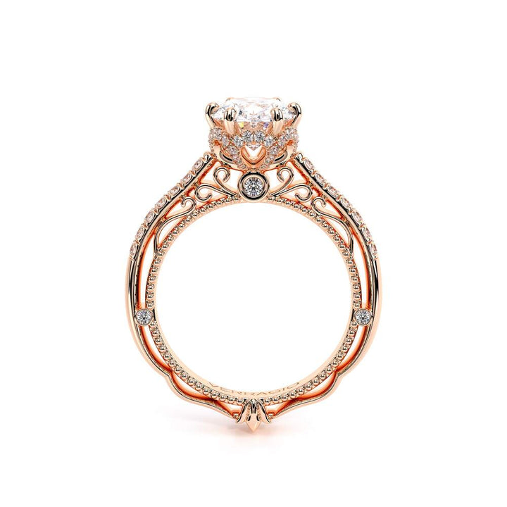 Venetian-5052ov-14k Rose Gold Oval