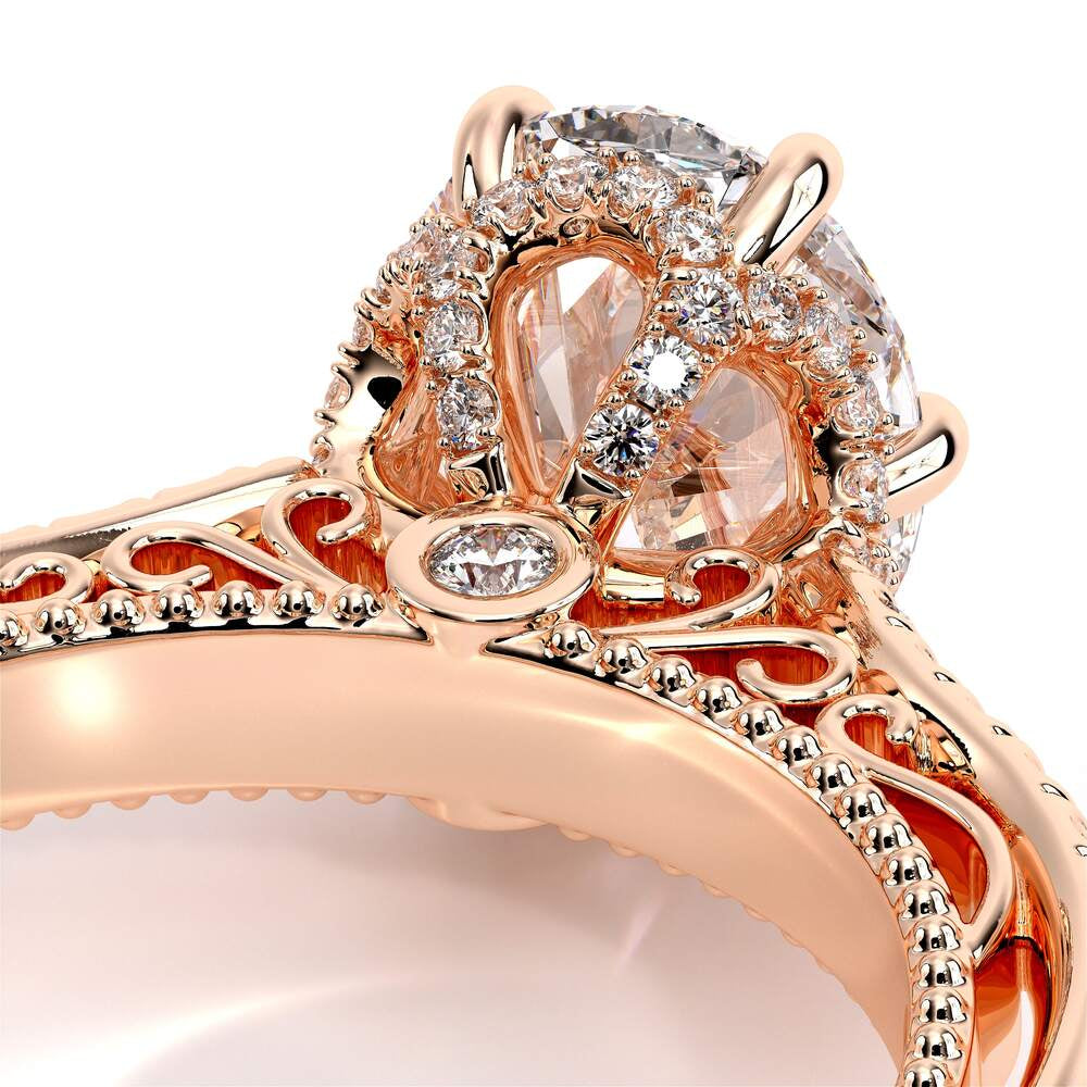 Venetian-5052ov-14k Rose Gold Oval