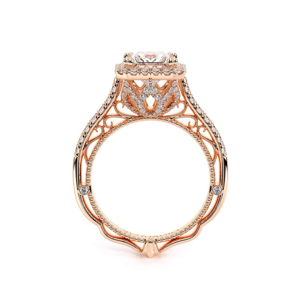 Venetian-5061p-14k Rose Gold Princess