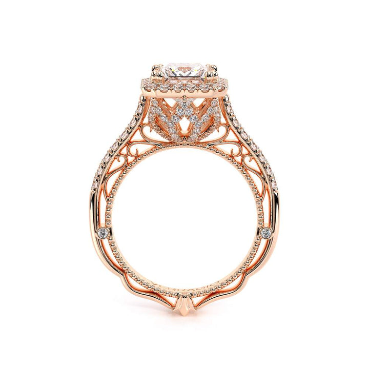 Venetian-5061p-14k Rose Gold Princess
