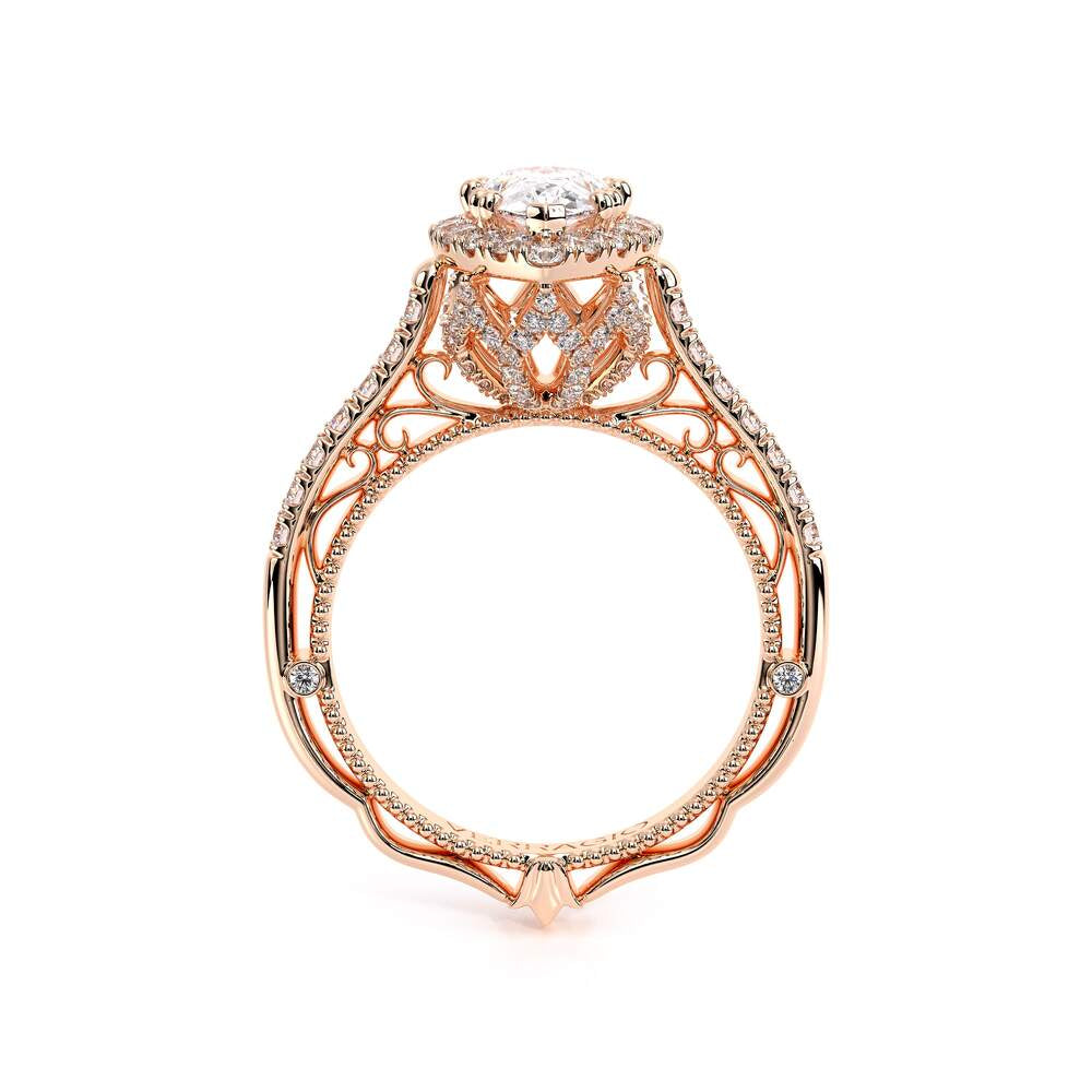 Venetian-5061pear-14k Rose Gold Pear