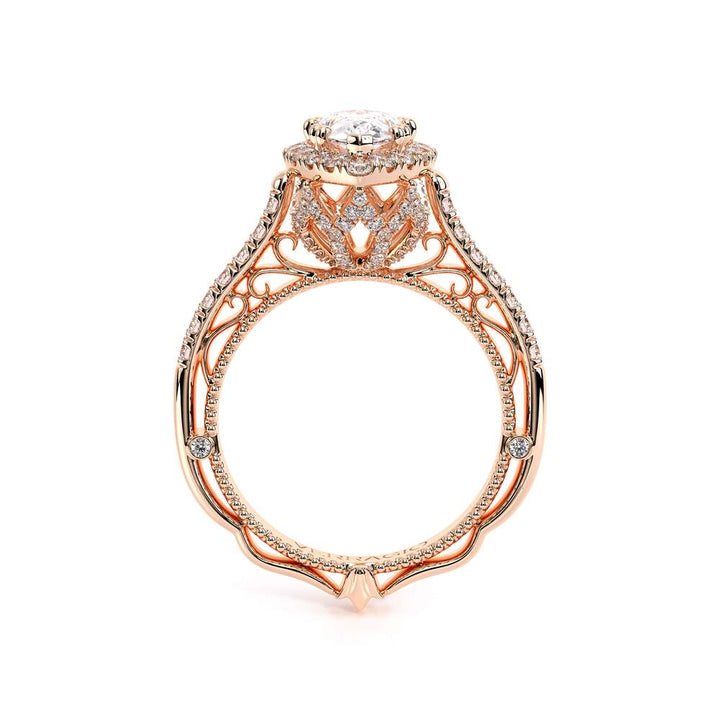 Venetian-5061pear-14k Rose Gold Pear