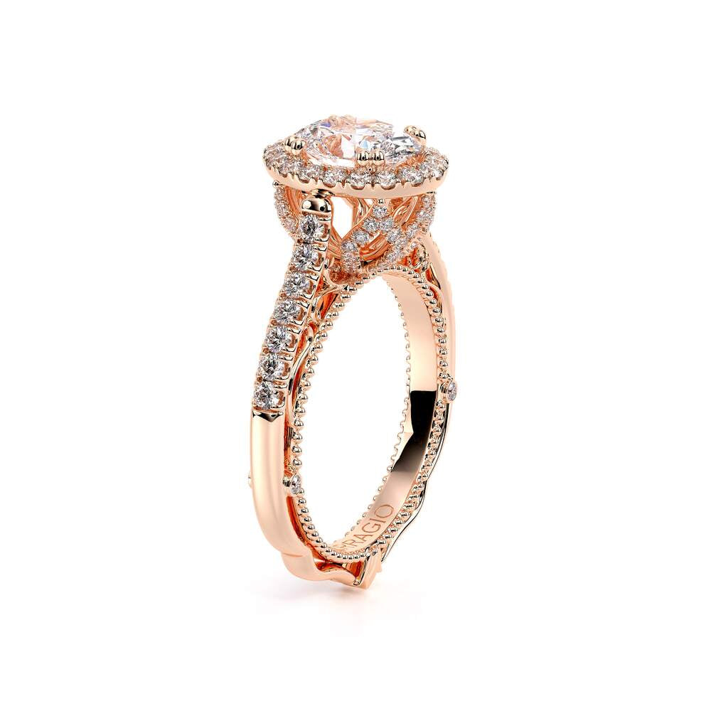 Venetian-5061ov-14k Rose Gold Oval
