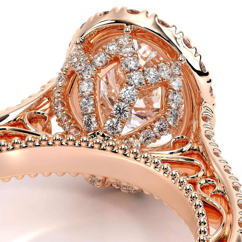 Venetian-5061ov-14k Rose Gold Oval