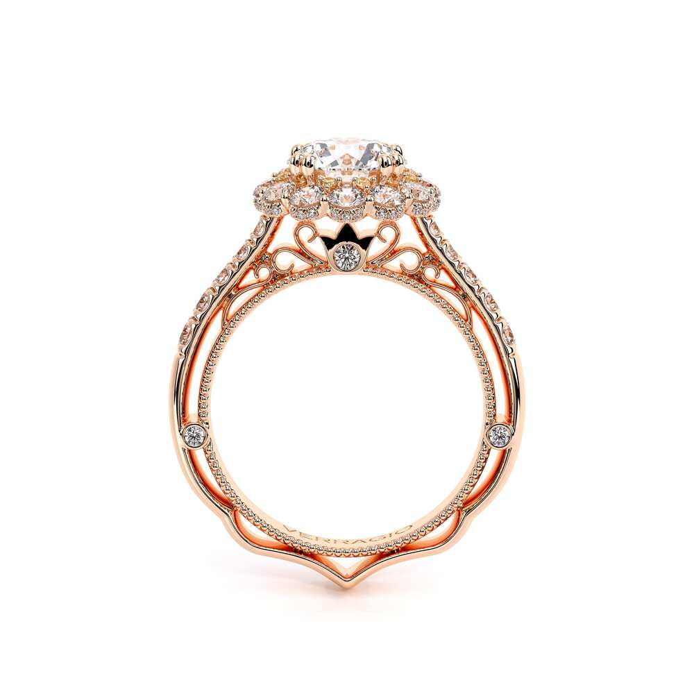 Venetian-5080r-14k Rose Gold Round
