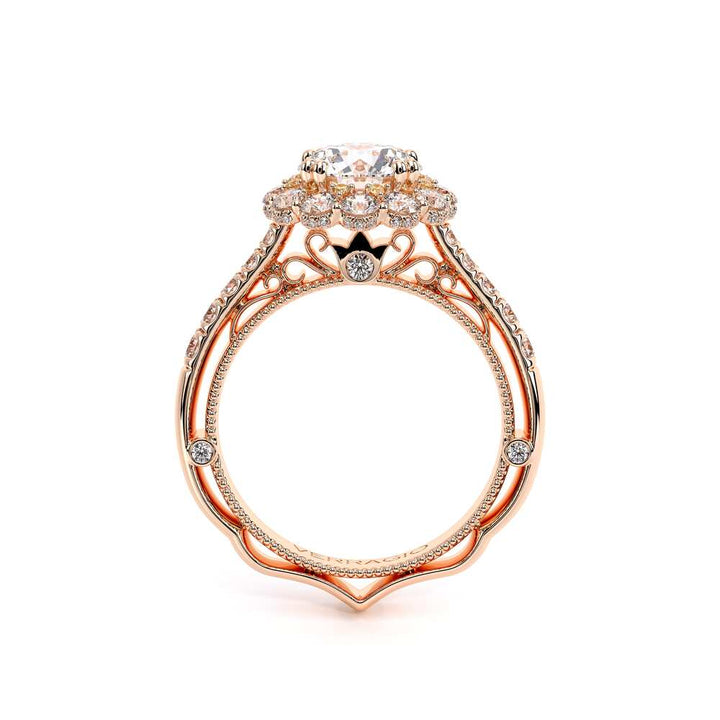Venetian-5080r-14k Rose Gold Round