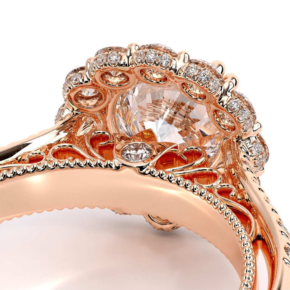 Venetian-5080r-14k Rose Gold Round