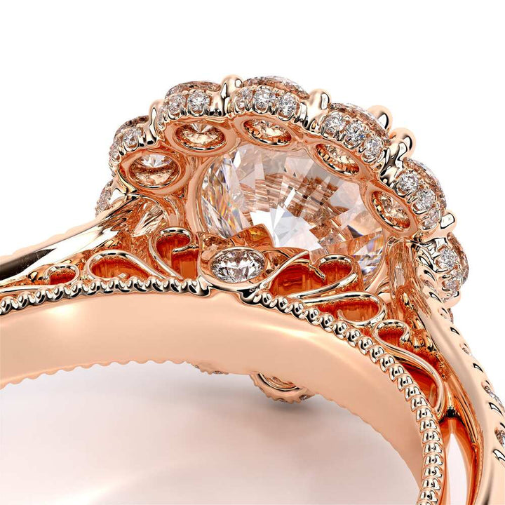 Venetian-5080r-14k Rose Gold Round