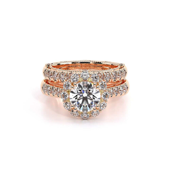 Venetian-5080r-14k Rose Gold Round