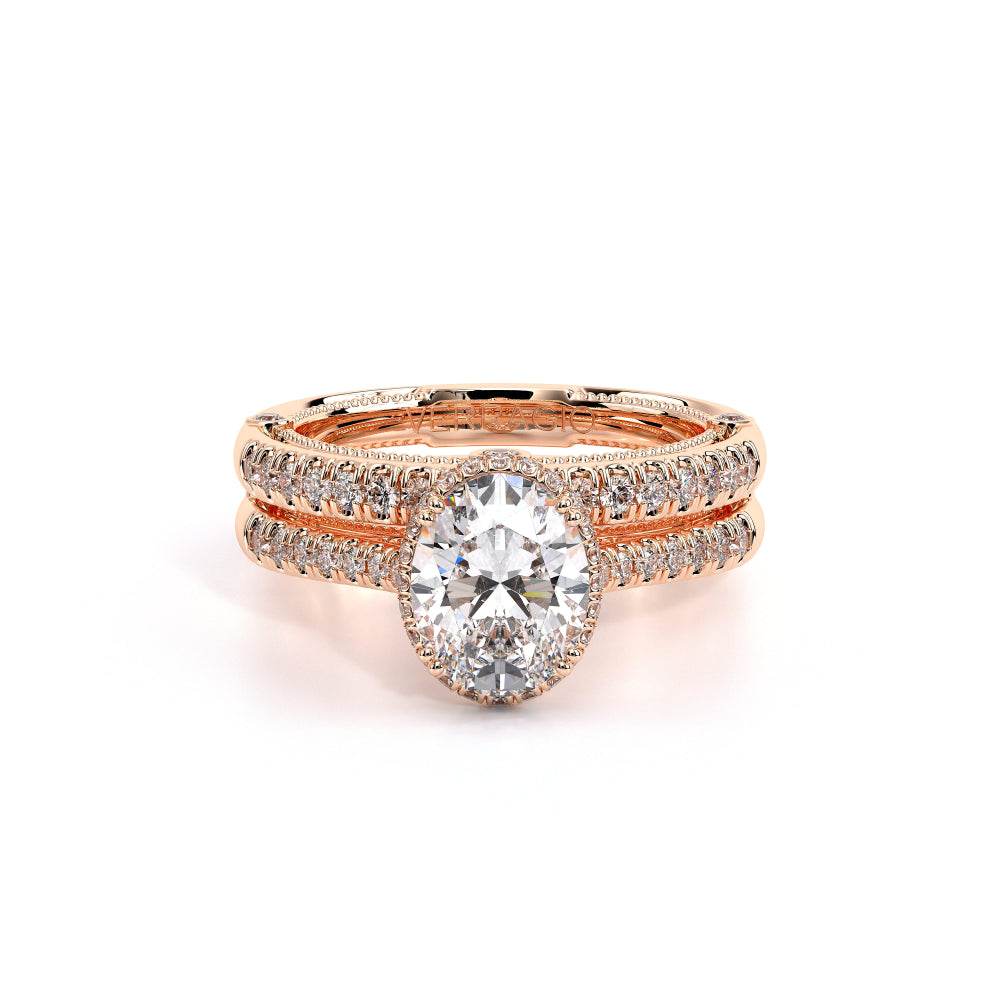 Venetian-5081ov-14k Rose Gold Oval
