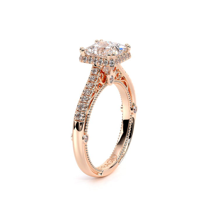 Venetian-5081p-14k Rose Gold Princess