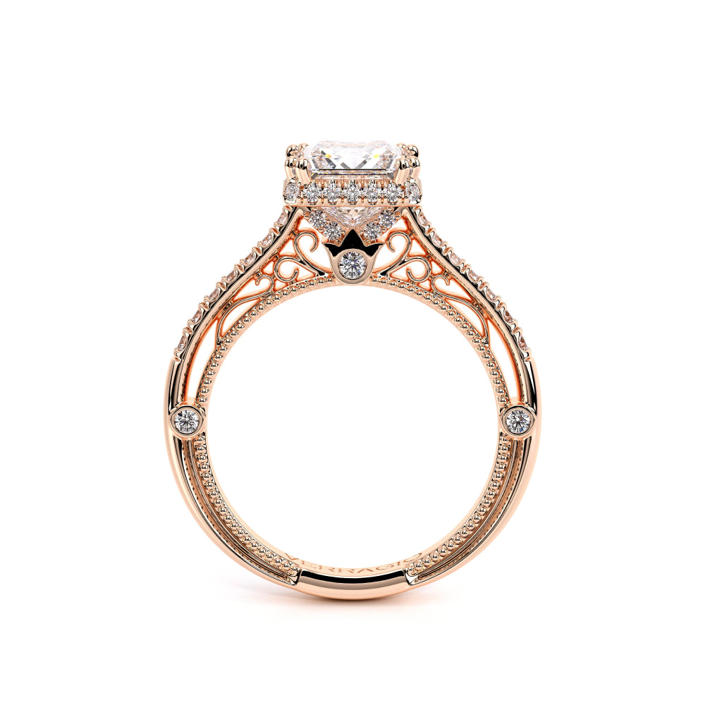 Venetian-5081p-14k Rose Gold Princess