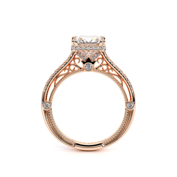 Venetian-5081p-14k Rose Gold Princess