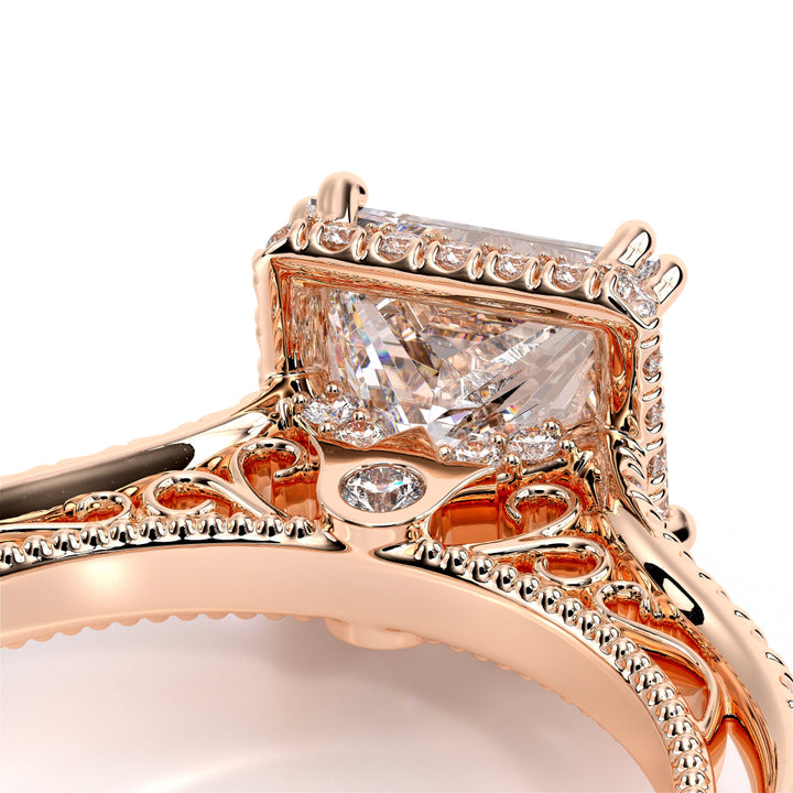 Venetian-5081p-14k Rose Gold Princess