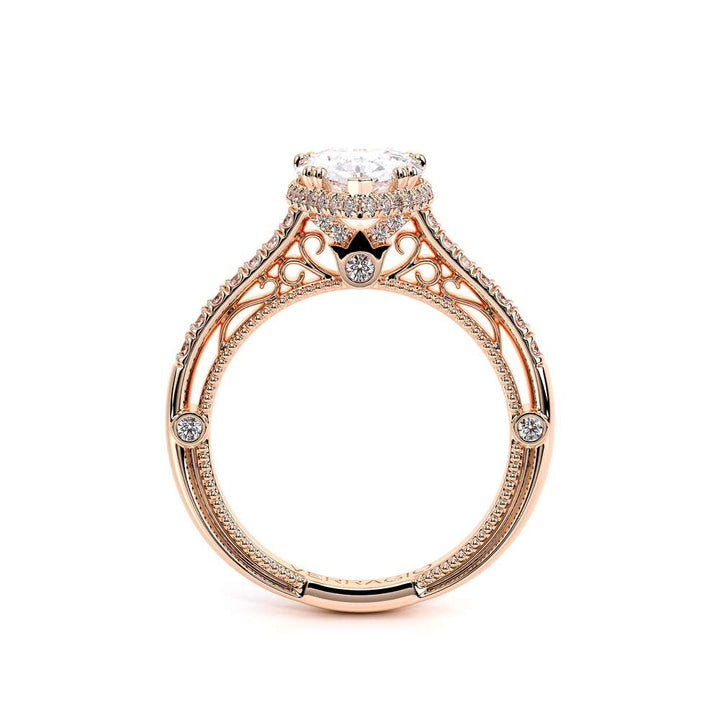 Venetian-5081-14k Rose Gold Pear