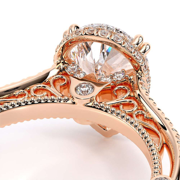 Venetian-5081-14k Rose Gold Pear
