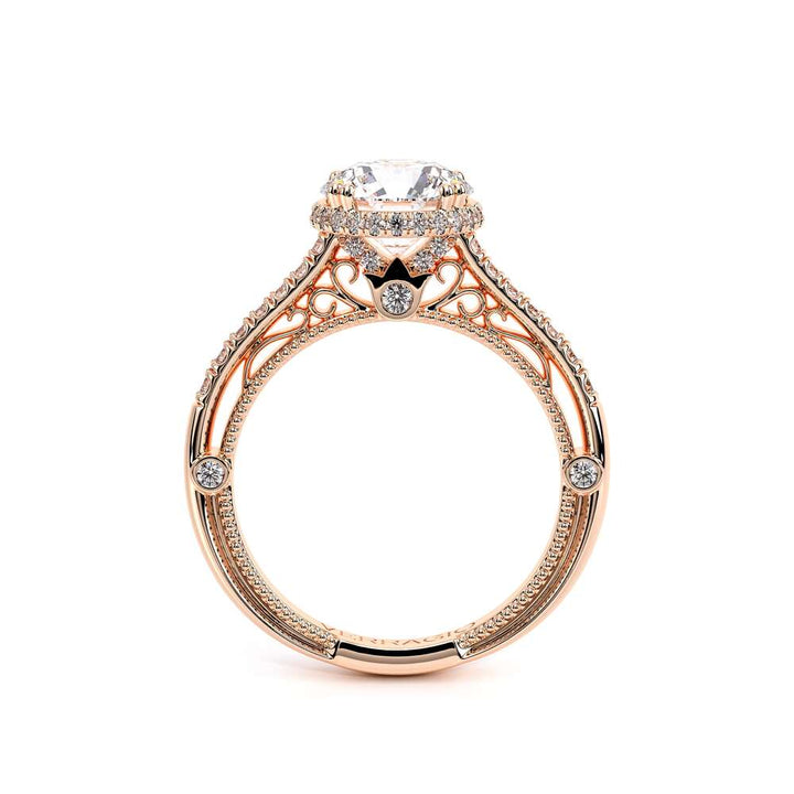 Venetian-5081r-14k Rose Gold Round