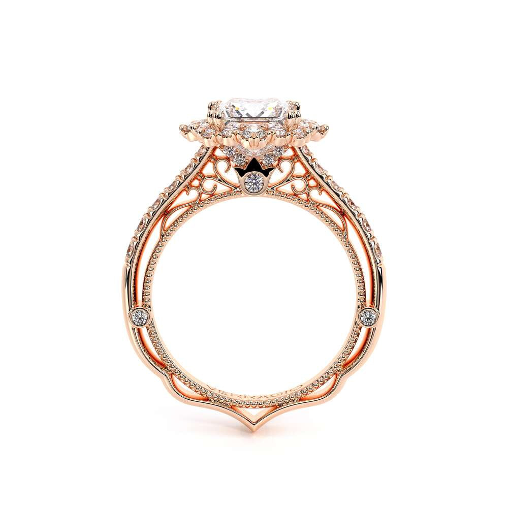 Venetian-5083p-14k Rose Gold Princess