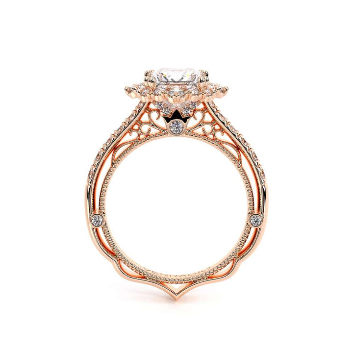 Venetian-5083p-14k Rose Gold Princess