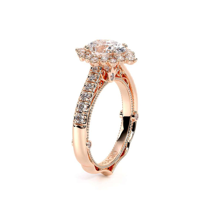 Venetian-5083ov-14k Rose Gold Oval