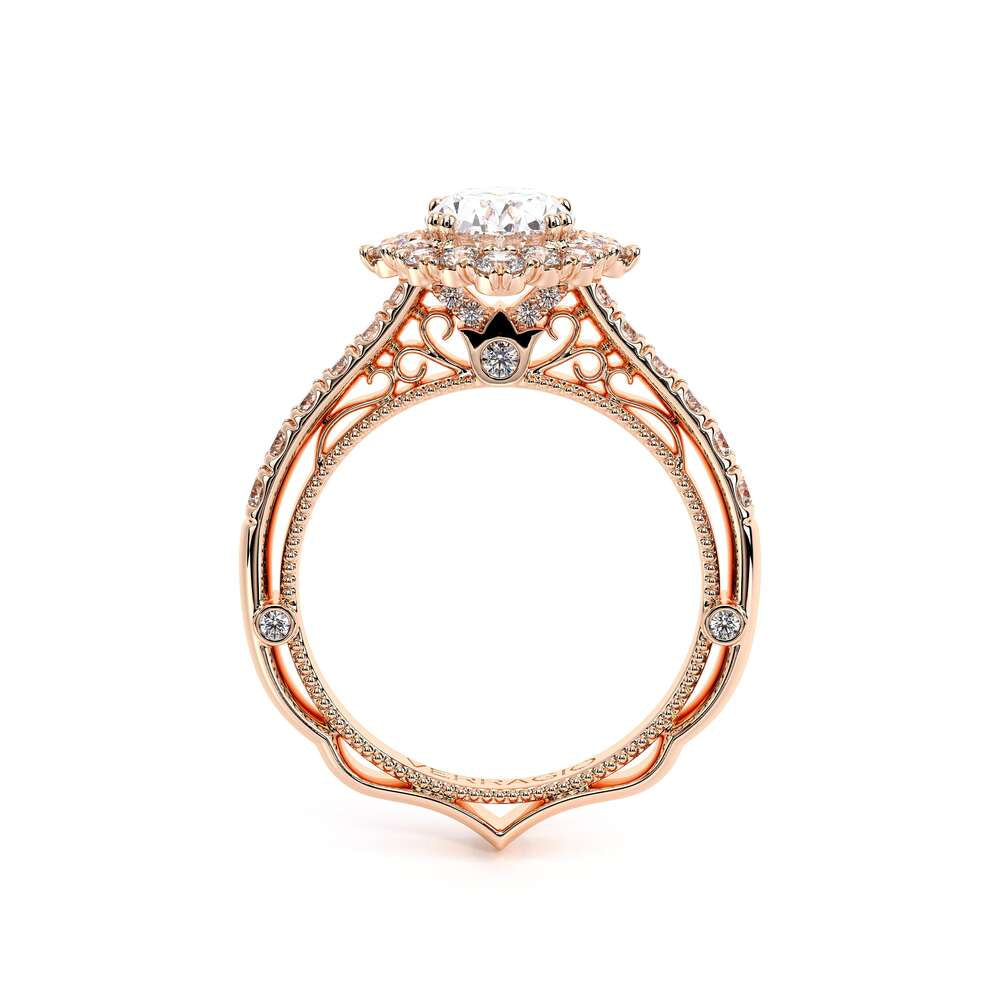 Venetian-5083ov-14k Rose Gold Oval
