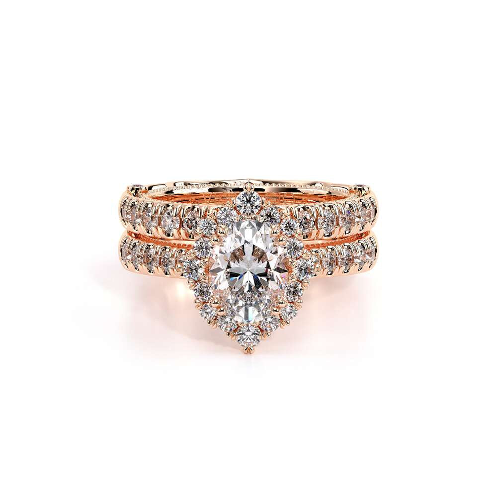 Venetian-5083ov-14k Rose Gold Oval