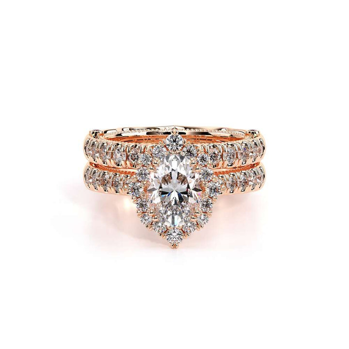 Venetian-5083ov-14k Rose Gold Oval