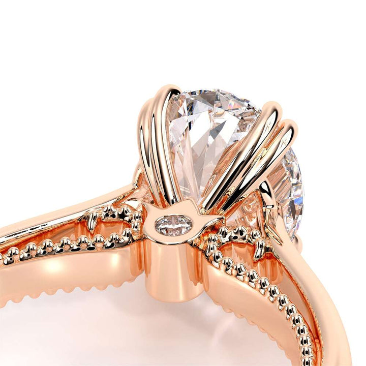 Couture-0418ov-14k Rose Gold Oval