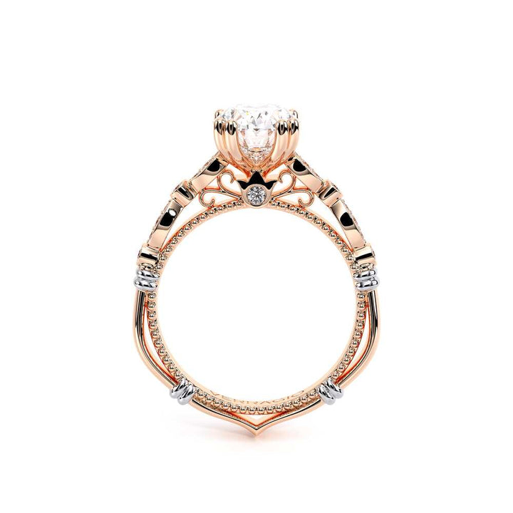 Parisian-100ov-14k Rose Gold Oval