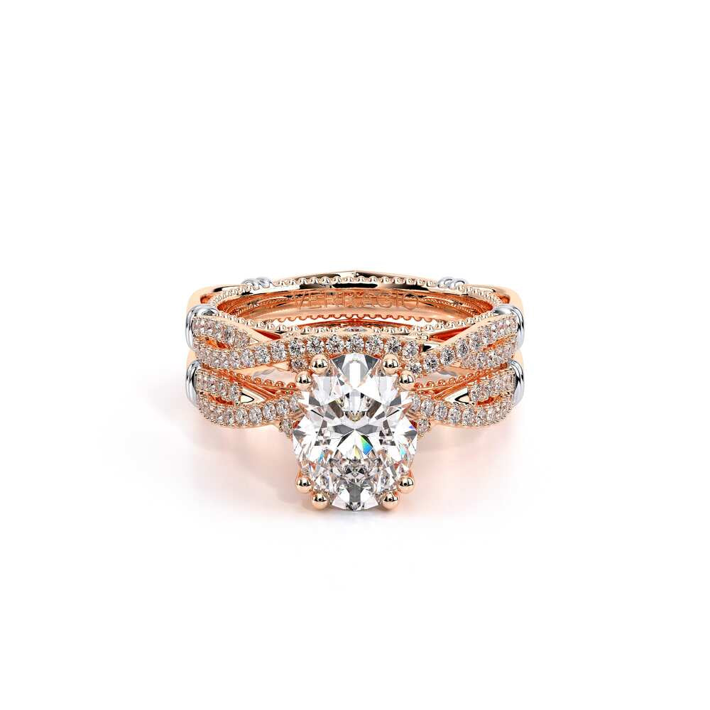 Parisian-105ov-18k Rose Gold Oval