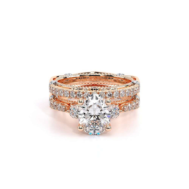 Parisian-124ov-14k Rose Gold Oval