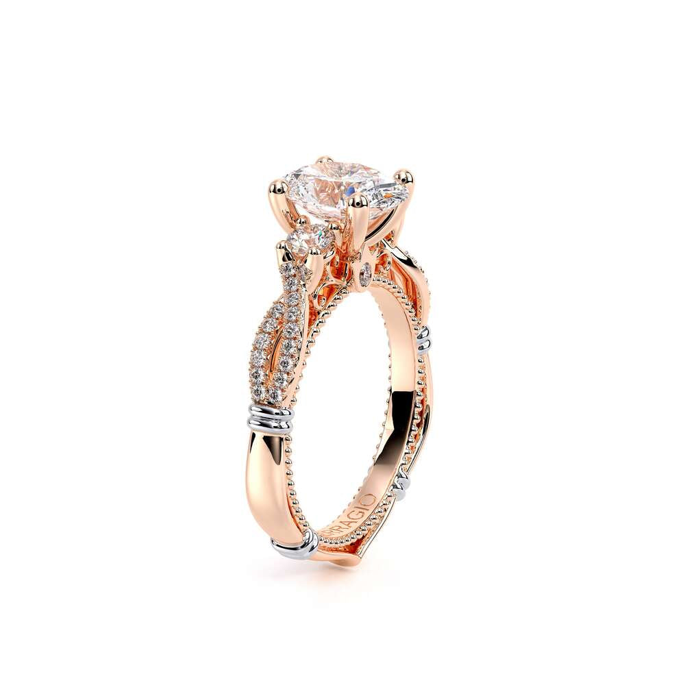 Parisian-129ov-18k Rose Gold Oval