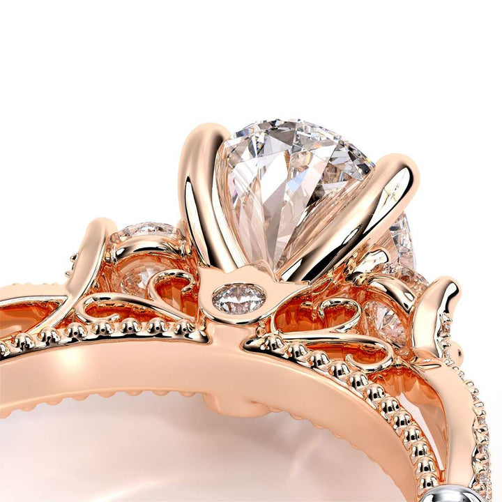 Parisian-129ov-18k Rose Gold Oval