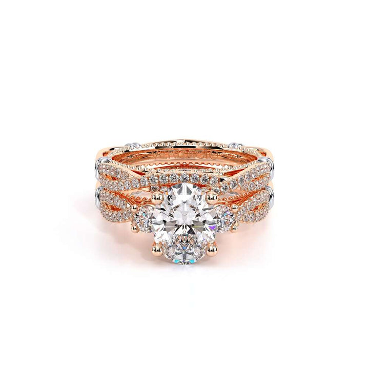 Parisian-129ov-18k Rose Gold Oval