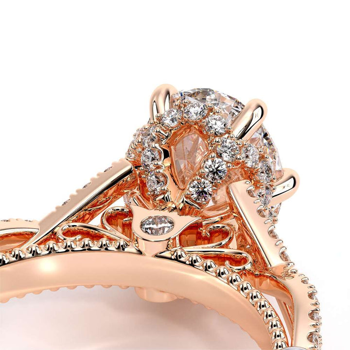 Parisian-153ov-14k Rose Gold Oval