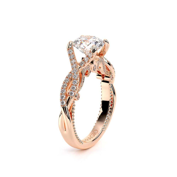 Insignia-7060r-14k Rose Gold Round