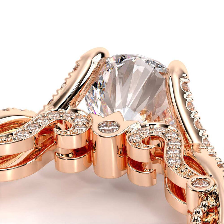 Insignia-7060r-14k Rose Gold Round