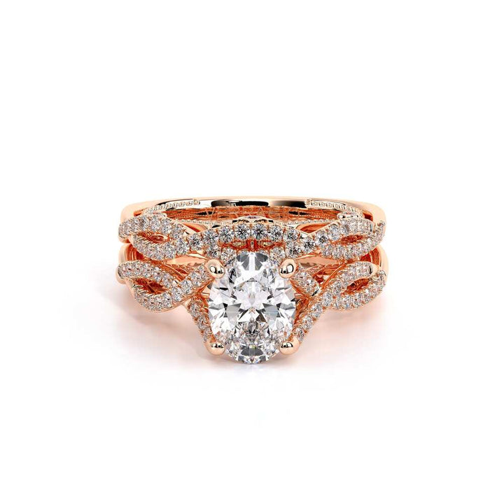 Insignia-7060ov-14k Rose Gold Oval