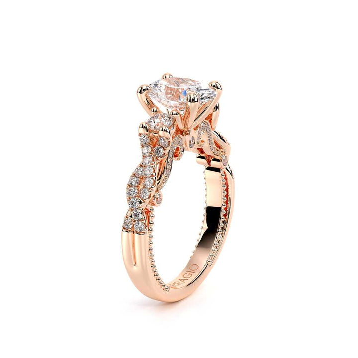Insignia-7074ov-18k Rose Gold Oval