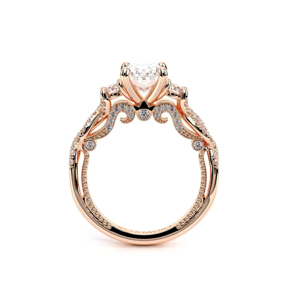 Insignia-7074ov-18k Rose Gold Oval
