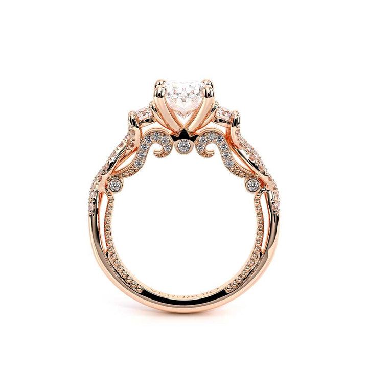 Insignia-7074ov-18k Rose Gold Oval
