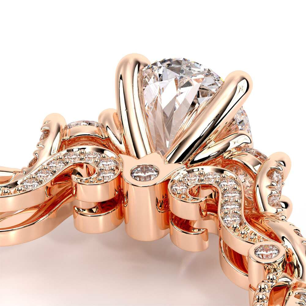 Insignia-7074ov-18k Rose Gold Oval