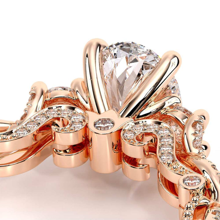 Insignia-7074ov-18k Rose Gold Oval