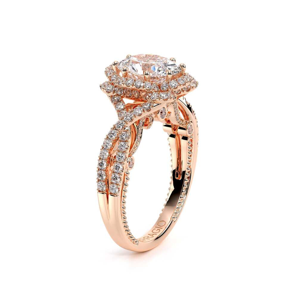 Insignia-7087ov-18k Rose Gold Oval